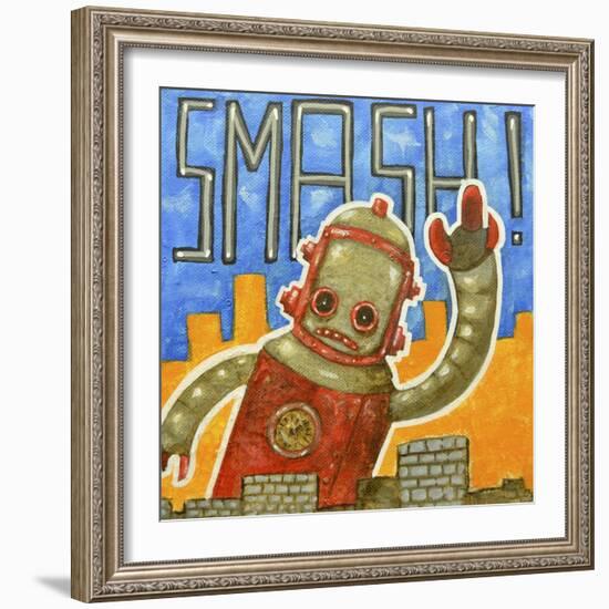 Smash!-Craig Snodgrass-Framed Giclee Print