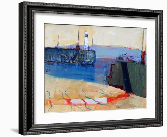 Smeaton's Pier II-Paul Powis-Framed Giclee Print