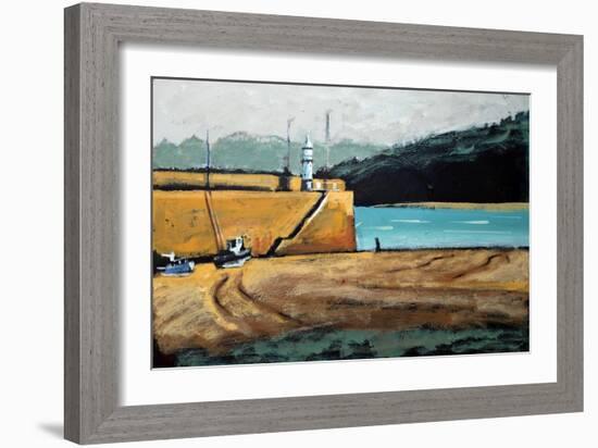 Smeaton's Pier-Paul Powis-Framed Giclee Print