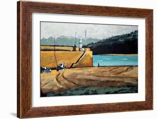 Smeaton's Pier-Paul Powis-Framed Giclee Print