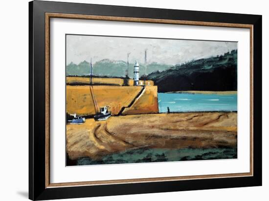 Smeaton's Pier-Paul Powis-Framed Giclee Print