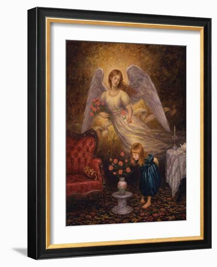 Smell the Roses-Edgar Jerins-Framed Giclee Print