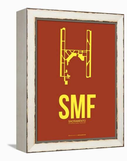 SMF Sacramento Poster 1-NaxArt-Framed Stretched Canvas