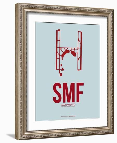 SMF Sacramento Poster 2-NaxArt-Framed Art Print