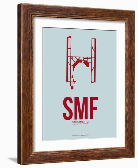 SMF Sacramento Poster 2-NaxArt-Framed Art Print