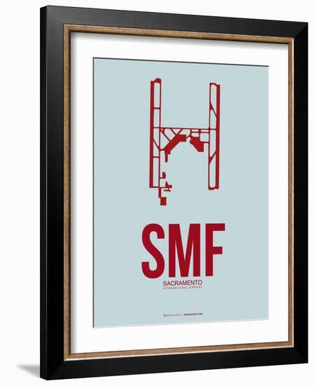 SMF Sacramento Poster 2-NaxArt-Framed Art Print