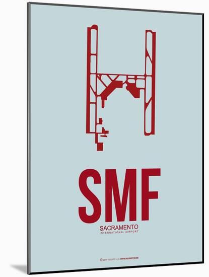 SMF Sacramento Poster 2-NaxArt-Mounted Art Print