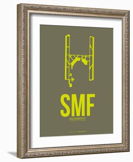 SMF Sacramento Poster 3-NaxArt-Framed Art Print