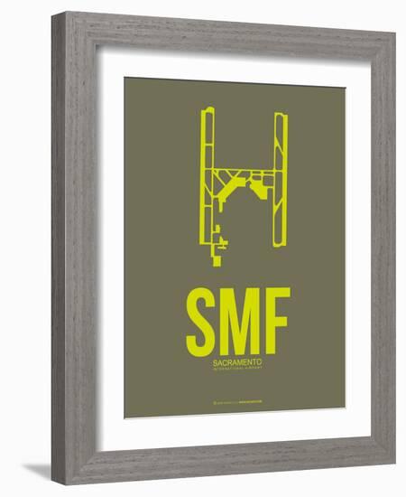 SMF Sacramento Poster 3-NaxArt-Framed Art Print