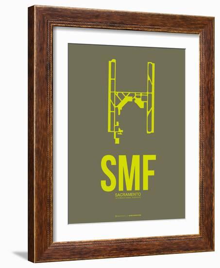 SMF Sacramento Poster 3-NaxArt-Framed Art Print