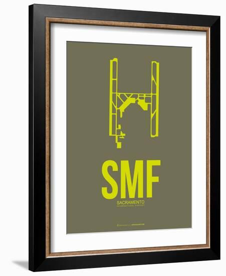 SMF Sacramento Poster 3-NaxArt-Framed Art Print