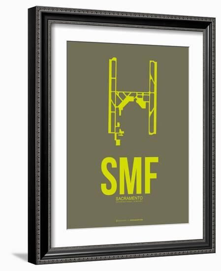 SMF Sacramento Poster 3-NaxArt-Framed Art Print
