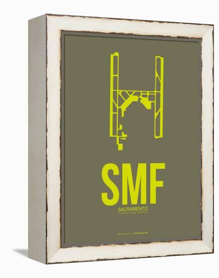 SMF Sacramento Poster 3-NaxArt-Framed Stretched Canvas