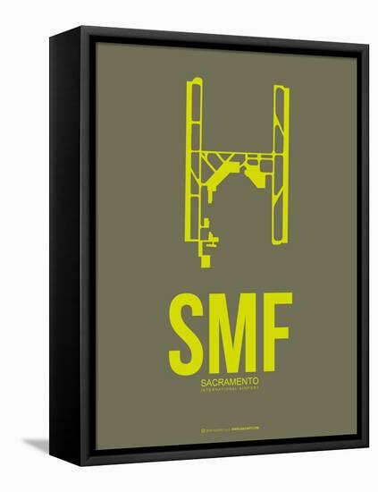 SMF Sacramento Poster 3-NaxArt-Framed Stretched Canvas