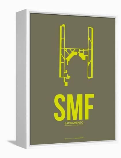 SMF Sacramento Poster 3-NaxArt-Framed Stretched Canvas