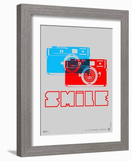 Smile Camera Poster-NaxArt-Framed Art Print