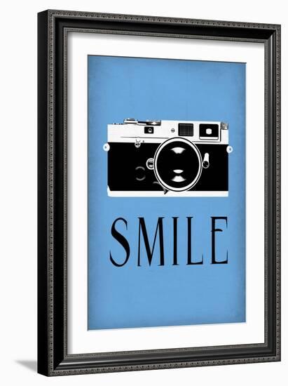 Smile - Camera-Lantern Press-Framed Art Print