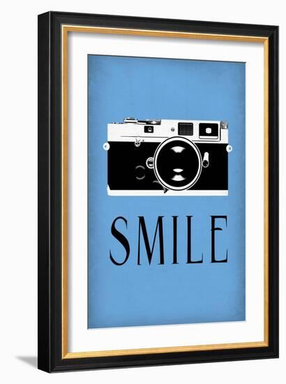 Smile - Camera-Lantern Press-Framed Art Print