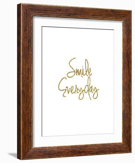 Smile Everyday-Brett Wilson-Framed Art Print