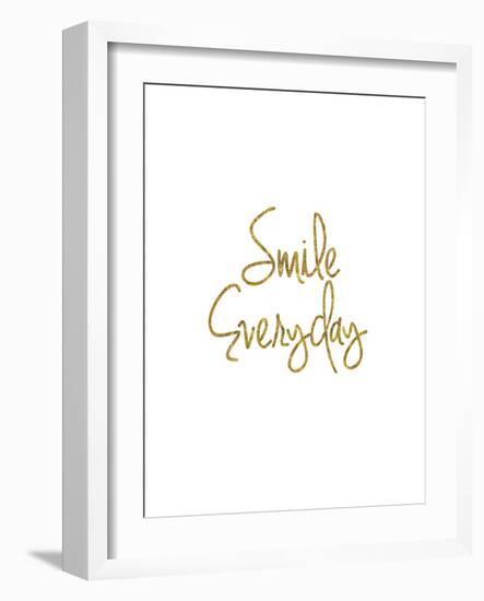 Smile Everyday-Brett Wilson-Framed Art Print