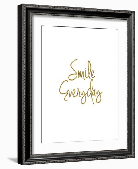 Smile Everyday-Brett Wilson-Framed Art Print