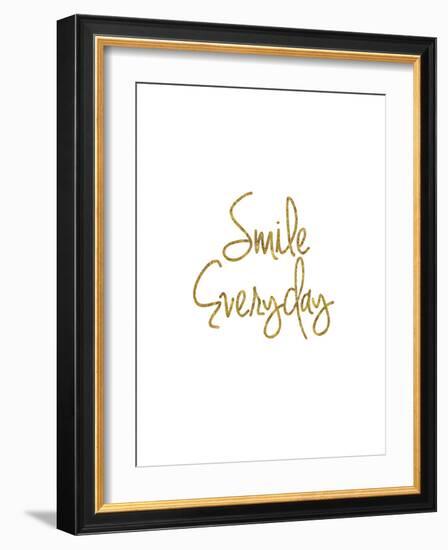 Smile Everyday-Brett Wilson-Framed Art Print