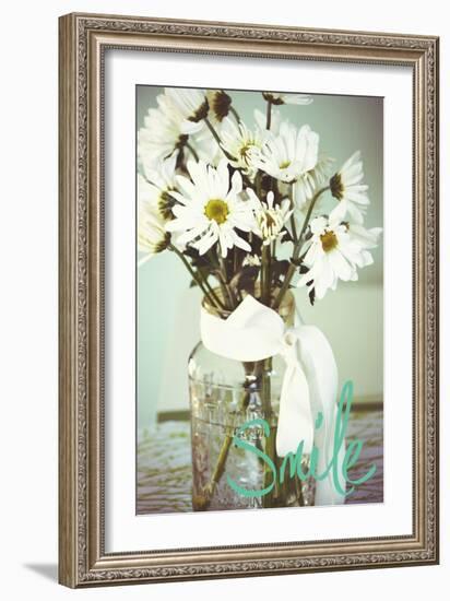 Smile Flowers-Gail Peck-Framed Art Print