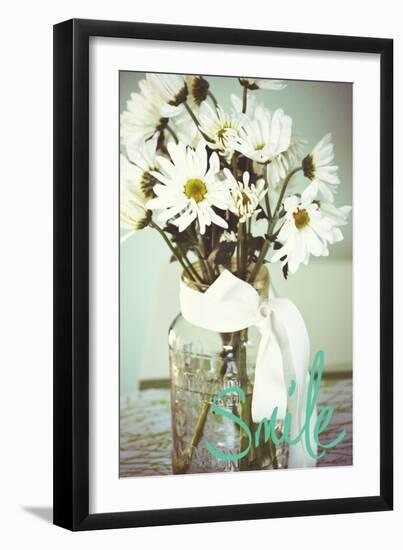 Smile Flowers-Gail Peck-Framed Art Print