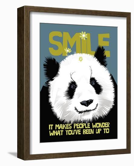 Smile I-Ken Hurd-Framed Art Print