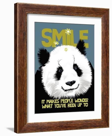 Smile I-Ken Hurd-Framed Art Print