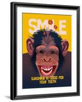 Smile III-Ken Hurd-Framed Giclee Print