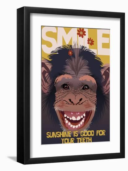 Smile III-Ken Hurd-Framed Art Print