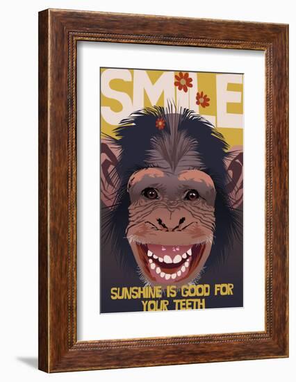 Smile III-Ken Hurd-Framed Art Print