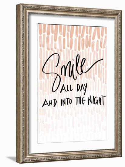 Smile Into the Night-Ann Marie Coolick-Framed Art Print