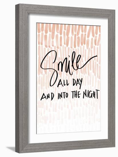 Smile Into the Night-Ann Marie Coolick-Framed Art Print