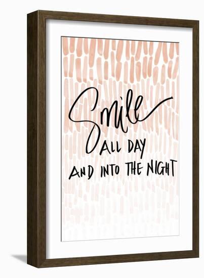 Smile Into the Night-Ann Marie Coolick-Framed Art Print