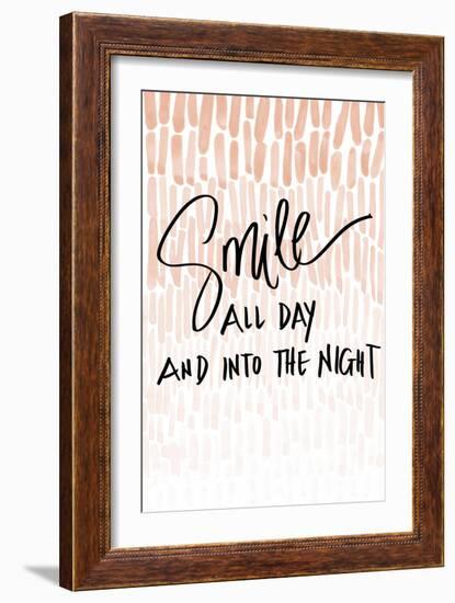 Smile Into the Night-Ann Marie Coolick-Framed Art Print