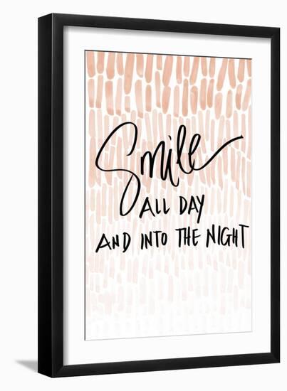 Smile Into the Night-Ann Marie Coolick-Framed Art Print