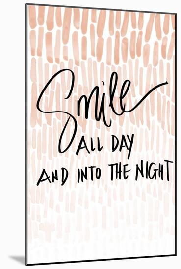 Smile Into the Night-Ann Marie Coolick-Mounted Art Print