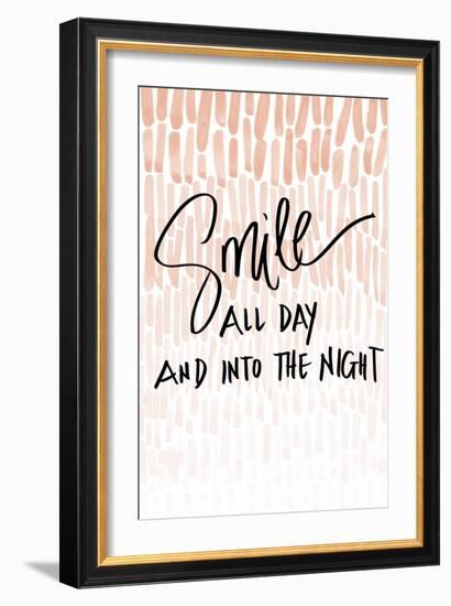 Smile Into the Night-Ann Marie Coolick-Framed Art Print