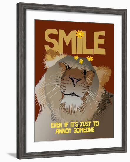 Smile IV-Ken Hurd-Framed Giclee Print