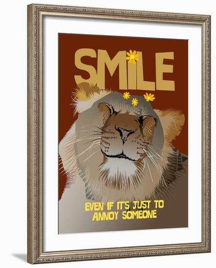 Smile IV-Ken Hurd-Framed Giclee Print