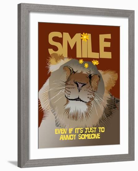 Smile IV-Ken Hurd-Framed Giclee Print