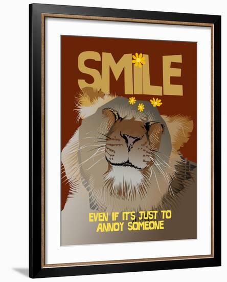 Smile IV-Ken Hurd-Framed Giclee Print