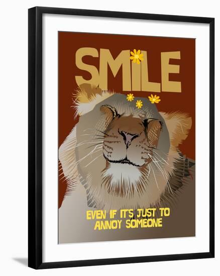 Smile IV-Ken Hurd-Framed Giclee Print