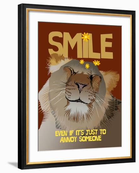 Smile IV-Ken Hurd-Framed Giclee Print