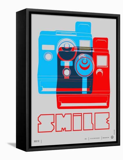 Smile Polaroid Poster-NaxArt-Framed Stretched Canvas