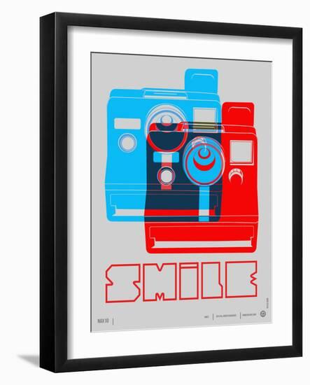 Smile Polaroid Poster-NaxArt-Framed Art Print