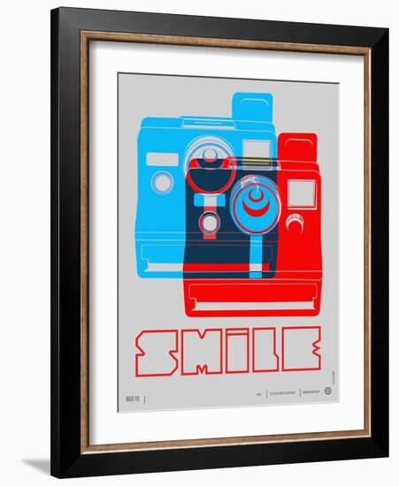 Smile Polaroid Poster-NaxArt-Framed Art Print