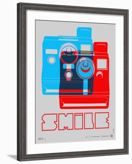 Smile Polaroid Poster-NaxArt-Framed Art Print